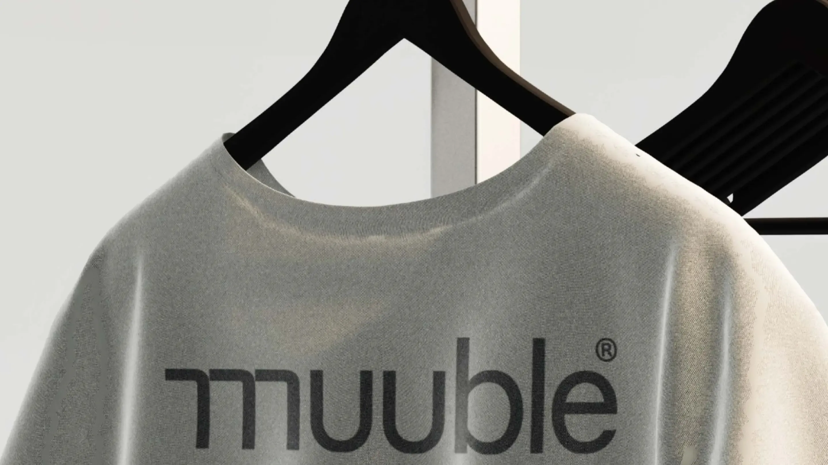 shirt with muuble logo